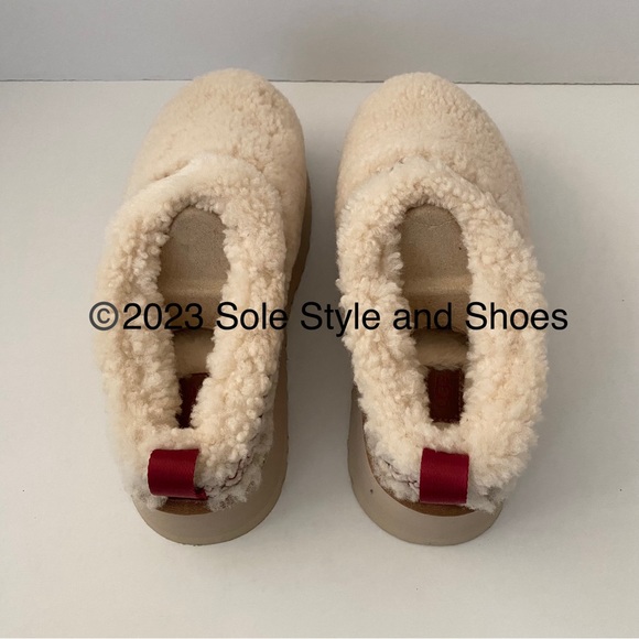 UGG Tazz UGG Braid Slippers Natural 9 New in Box - Picture 4 of 16